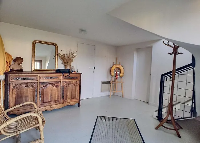 Avec Jardin Et Acces Direct Plage, Terrasse, 5 Chambres, 2 Salles D'eau, Wifi, Parking - Fr-1-361-132 * 생-페르-쉬르-메르