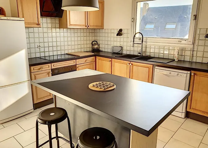 Avec Jardin Et Acces Direct Plage, Terrasse, 5 Chambres, 2 Salles D'eau, Wifi, Parking - Fr-1-361-132 * 생-페르-쉬르-메르